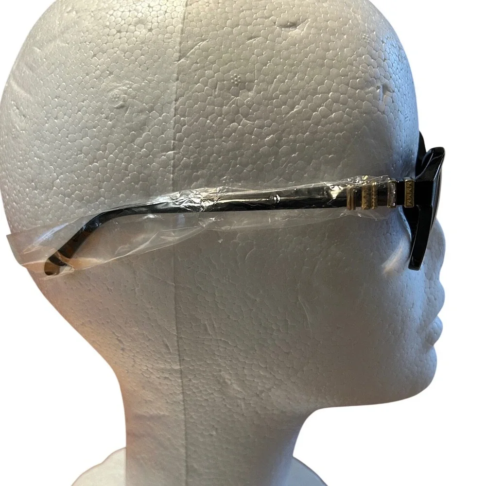Foster Grant MaxBlock Sunglasses‎ Black Gold Crystal Detail 44990FGX001 FWG NWT